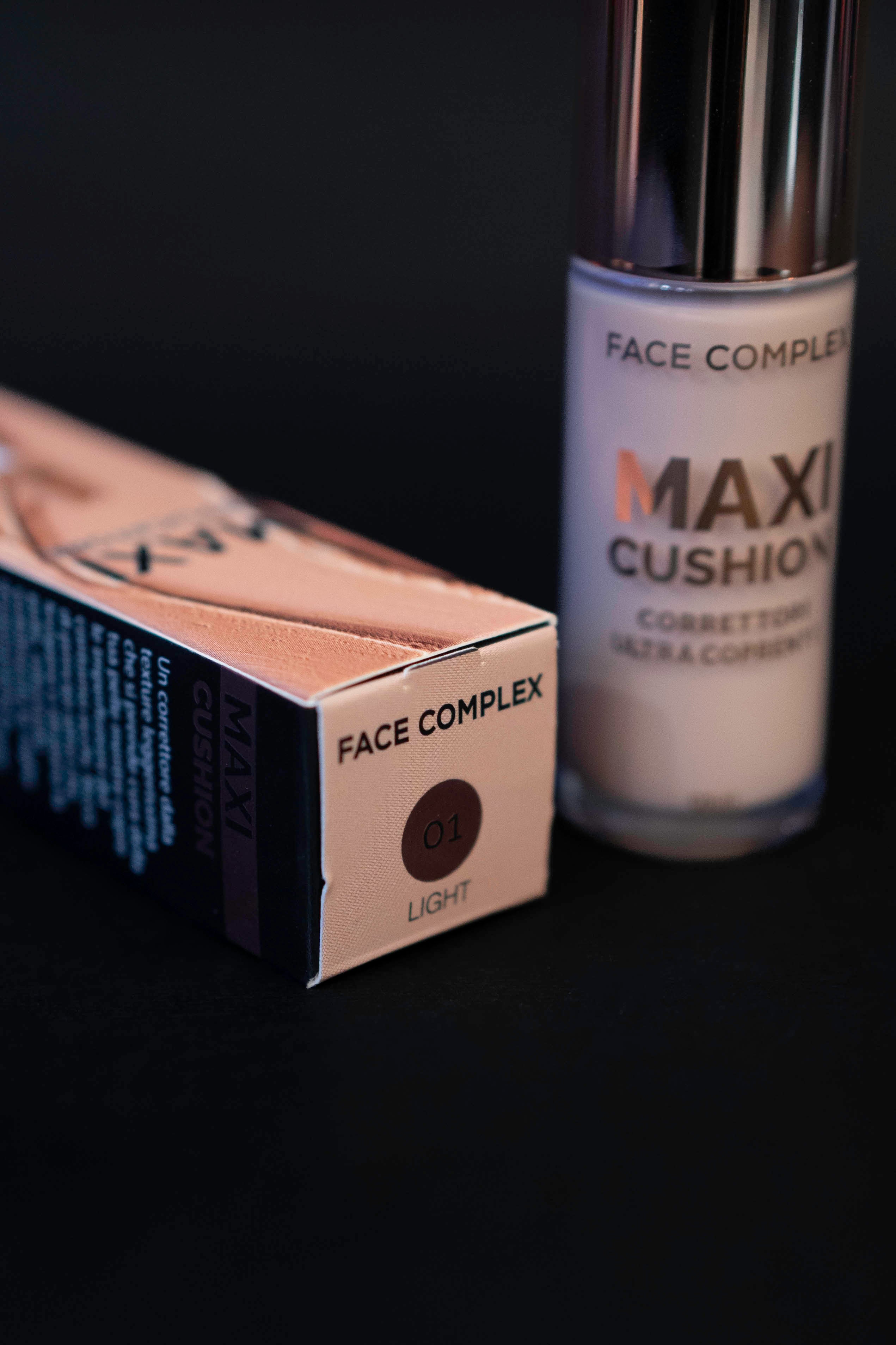 Face complex maxi cushion correttore