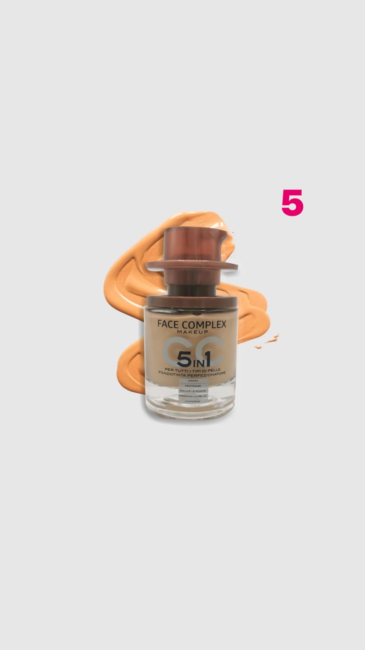 Face complex fondodinta 5in1