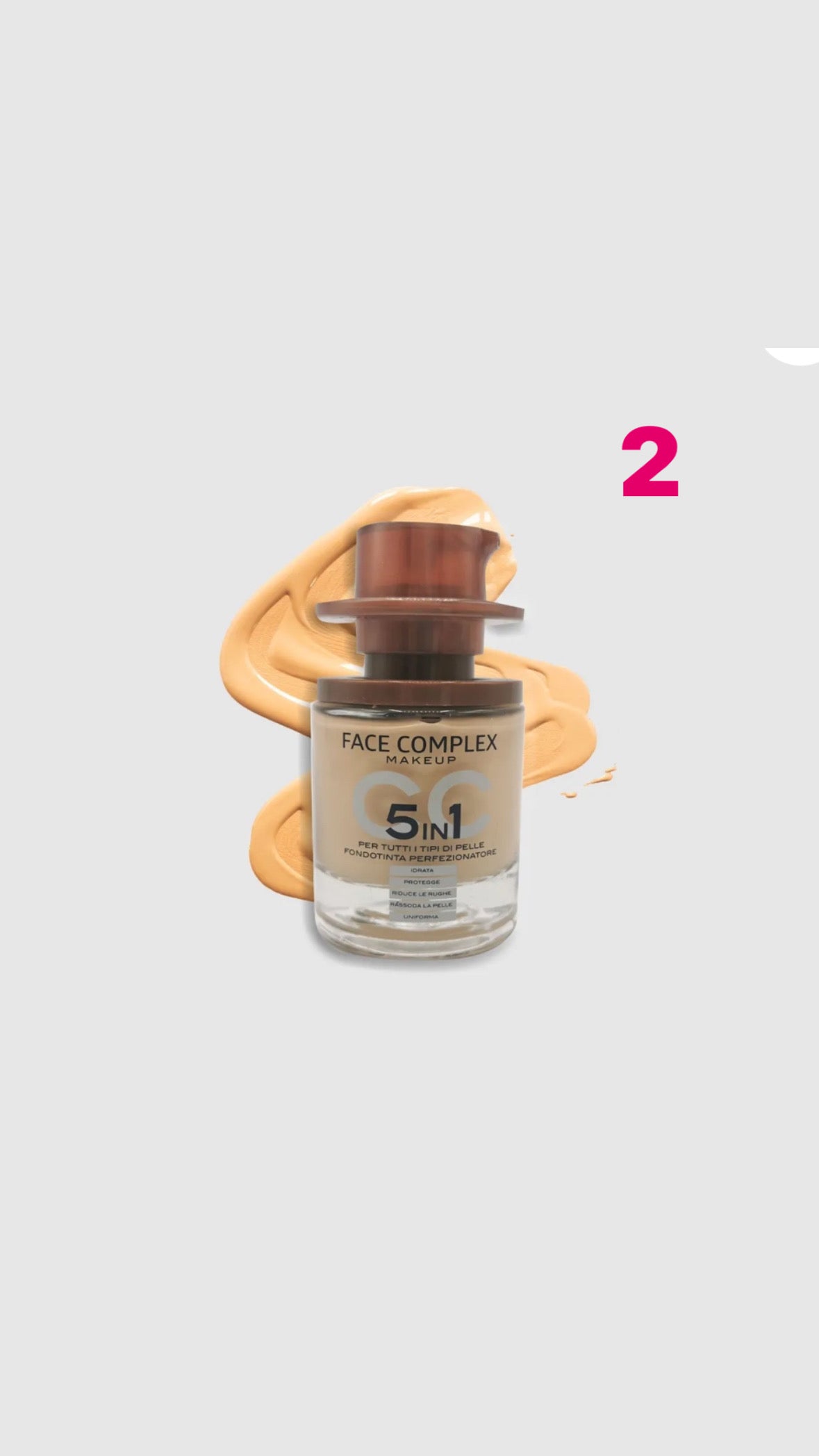 Face complex fondodinta 5in1