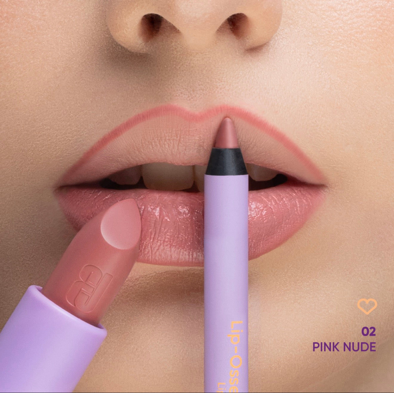 Nejha Combo Creamy Lip – 02 Pink Nude